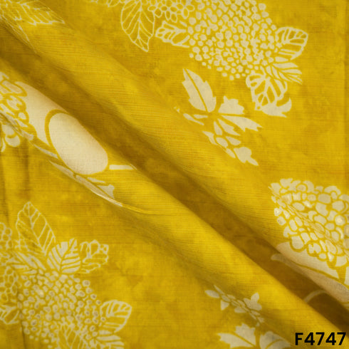 Foil Print Modal Cotton Fabric- F4747